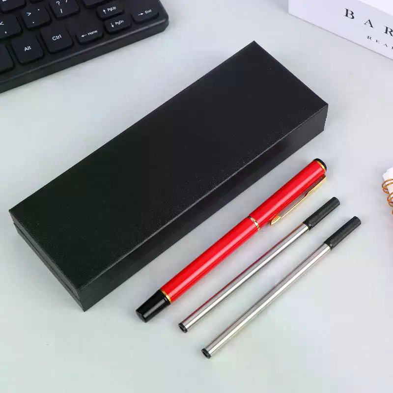 Stationery Supply Business - Kotak Hadiah Kemasan Pena Bolpoin Logam