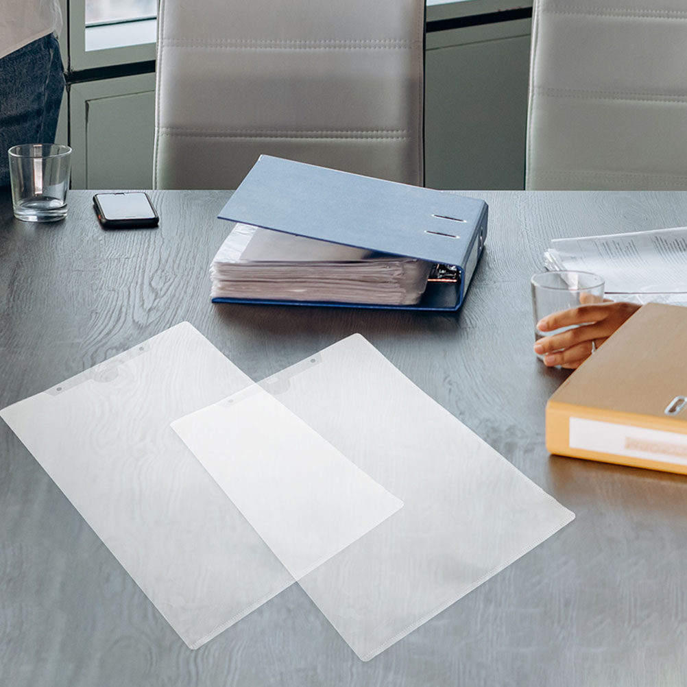 File Folder Hanging - 24Pcs Folder File Plastik PP Transparan,