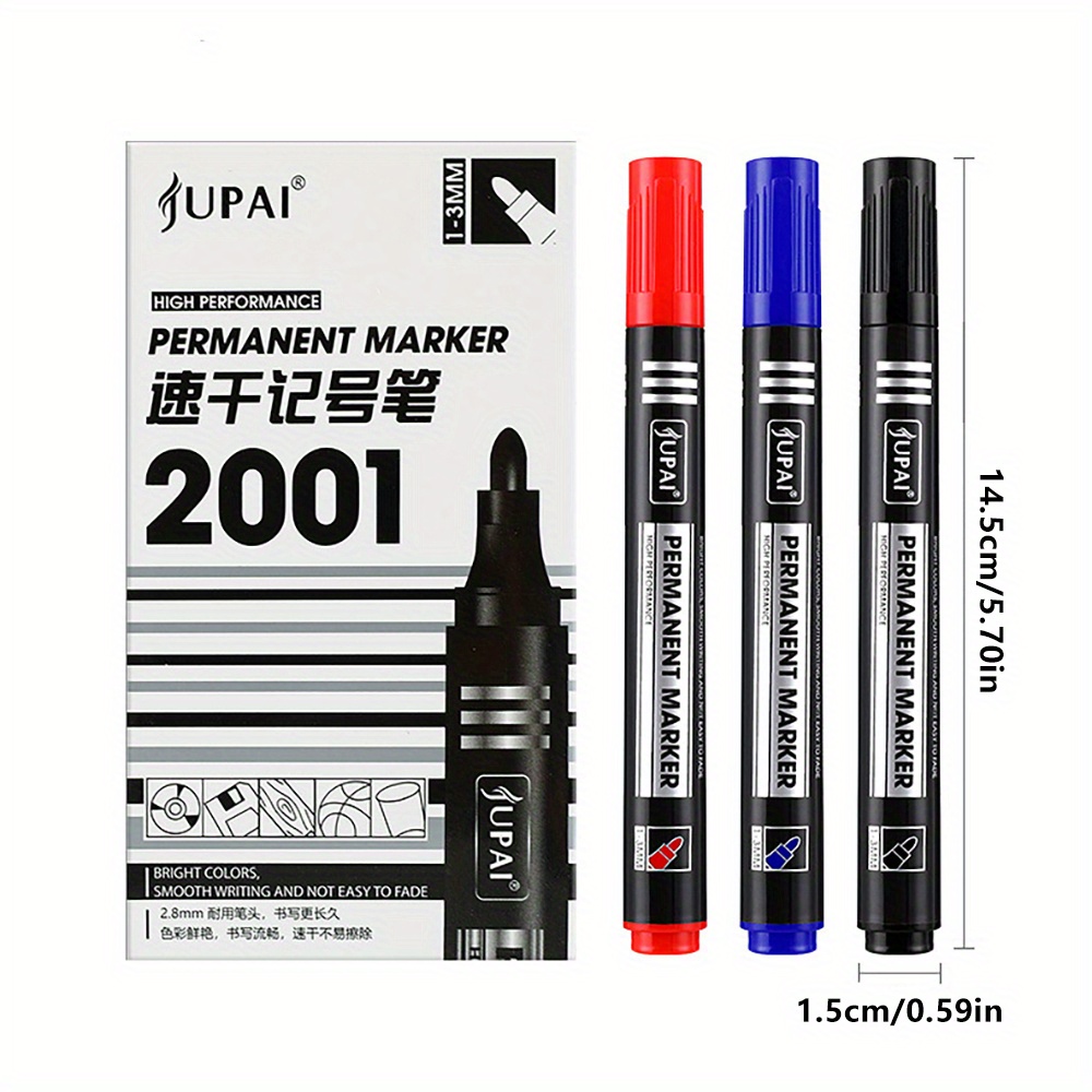 Ideal Stationery & Office Supply - Pena Spidol Permanen 3 Warna –