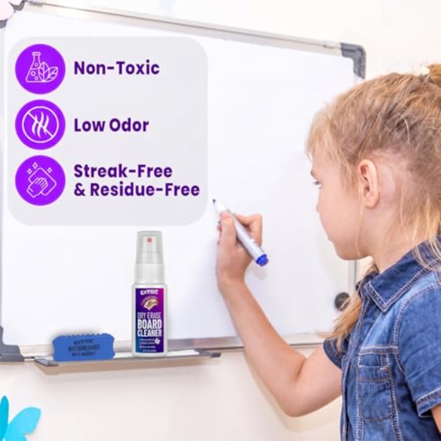 Set Spidol Penghapus Kering, 4 - Whiteboard Marker Set ulasan dan harga