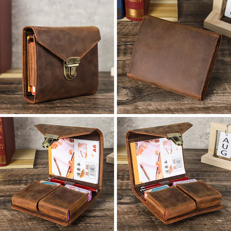 Penutup Notebook kulit Retro m - Stationery Supply Business ulasan dan harga