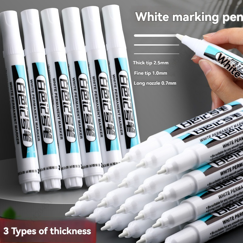 1-20Pcs Set Pena Spidol Perman - Whiteboard Marker Set ulasan dan harga