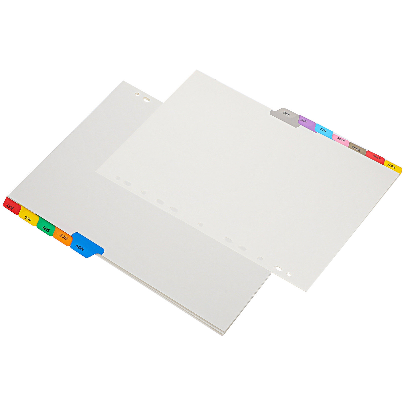 12 Lembar Pembatas Binder, Tab - Index Tab Divider ulasan dan harga