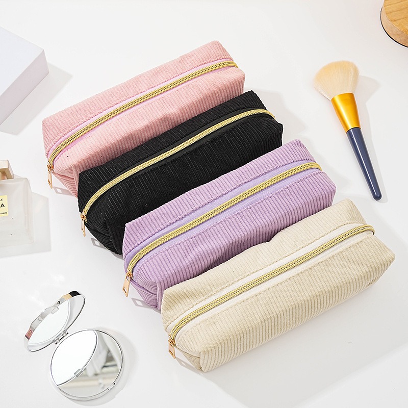 4 buah tas penyimpanan korduro - Ideal Stationery & Office Supply ulasan dan harga