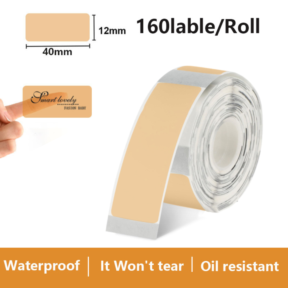 Stiker Label transparan 12*40m - Label Printer Tape ulasan dan harga