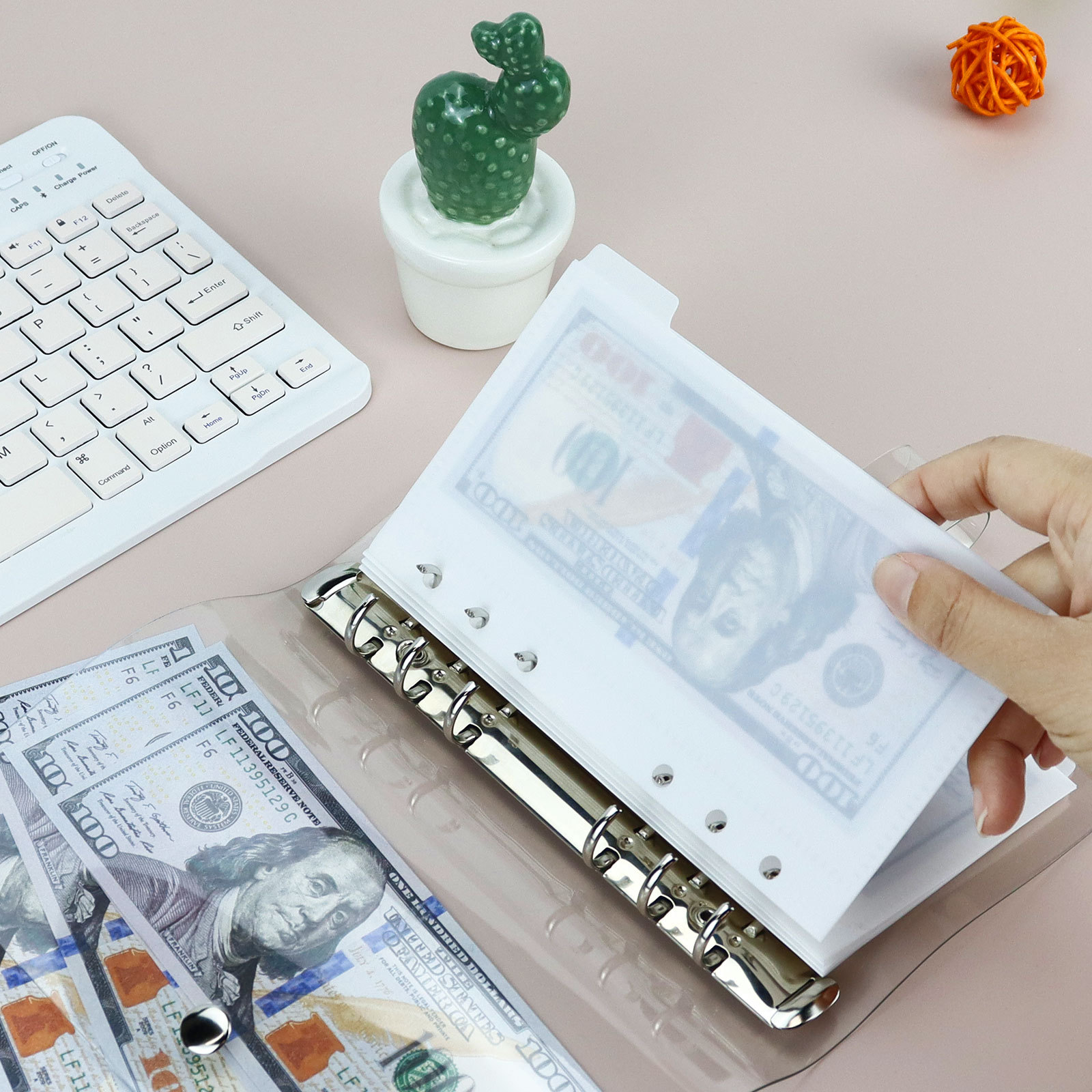 A6/A7 5 buah map ritsleting pe - Portfolio Folder Zip ulasan dan harga